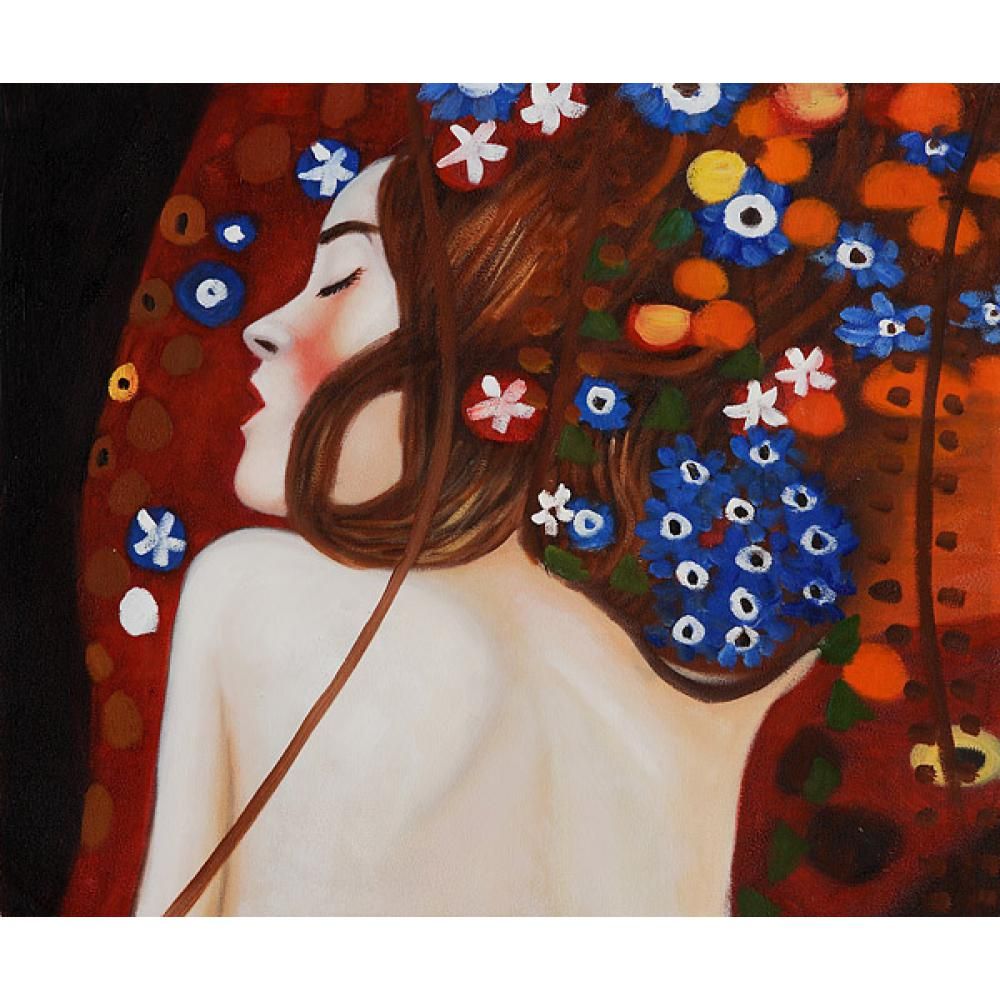 Grosshandel Gustav Klimt Portrait Meer Schlangen Iv Olgemalde Reproduktion Leinwand Handbemalte Home Kunst Dekor Von Reeme 69 13 Auf De Dhgate Com Dhgate