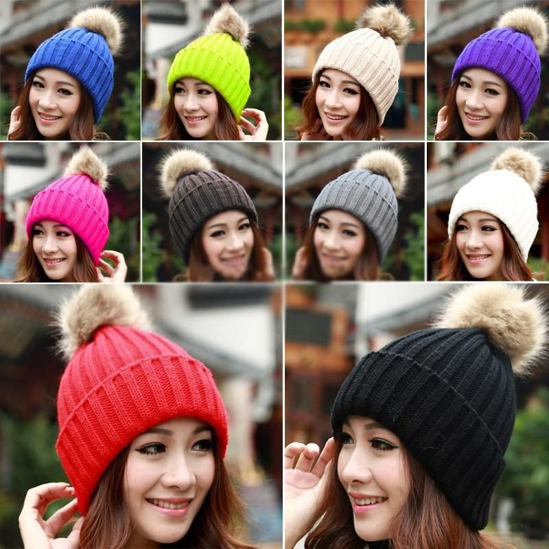 womens pom pom hat