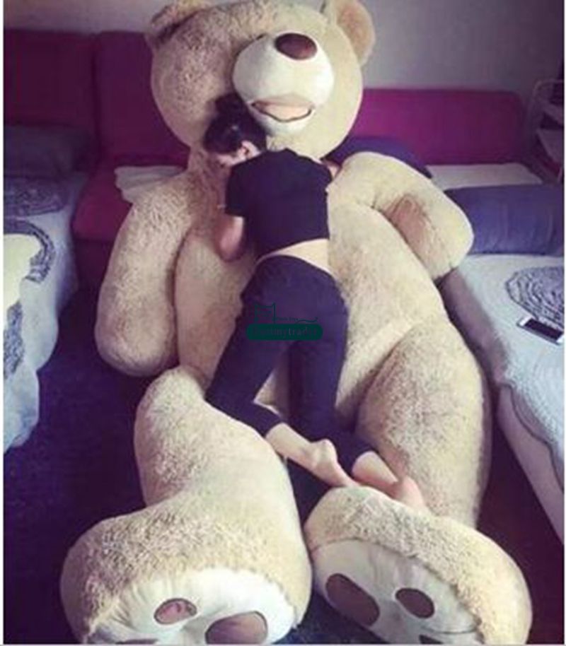 21 Dorimytrader 340cm 260cm 0cm Huge Plush Teddy Bear Skin Cover Soft Toy Smiling Bear Hull Without Cotton Stuffed Dy From Dorimytrader 58 1 Dhgate Com