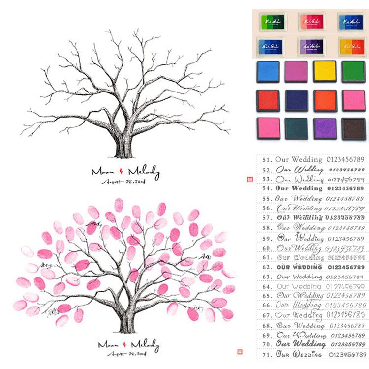 Grosshandel Thumbprint Family Tree Anmelden Hochzeit Fingerabdruck Gastebuch Fingerabdruck Gastebuch Vorlage Einzigartige Gastebuch Fingerabdruck Hochzeit Baum Von Maya21 15 26 Auf De Dhgate Com Dhgate