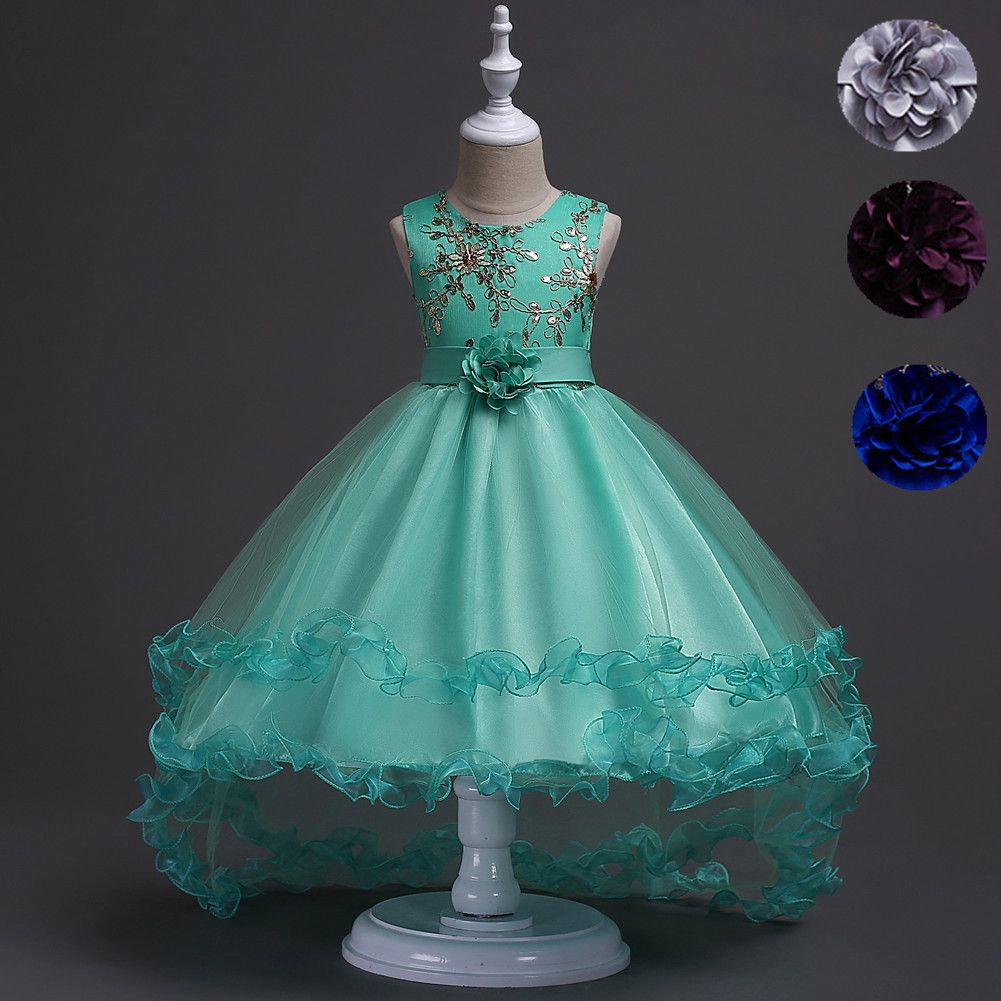 long back gown for kids