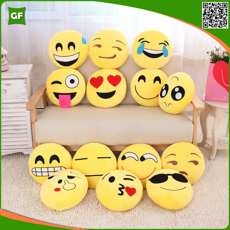 emoji pillow cover