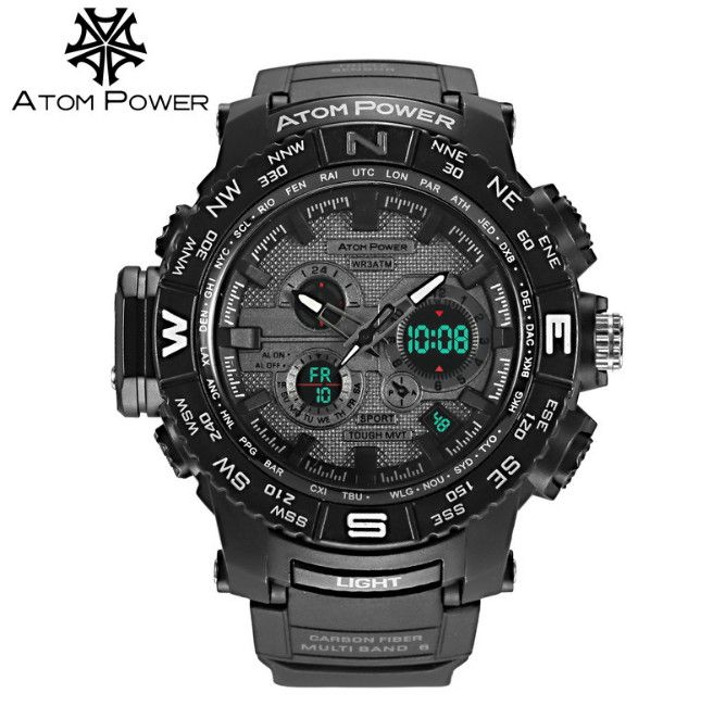 waterproof army watch