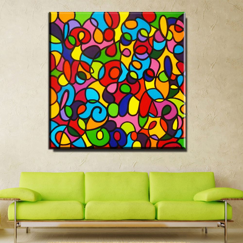 2020 Zz1002 Modern Canvas Art Colorful Canvas Pictures Abstract