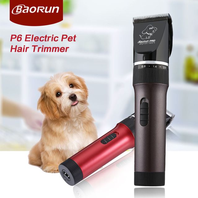 baorun dog clippers battery