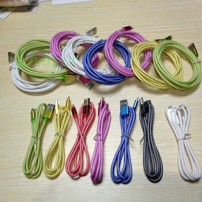 Nice Quality V8 Universal Cell Phone Cables High Speed 1M3FT 2M6FT