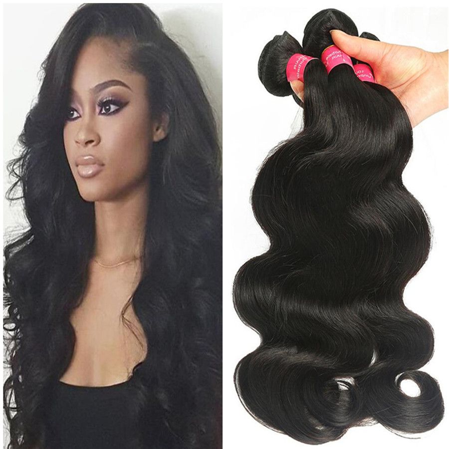 2019 Body Wave Human Hair Extensions Brazilian Malaysian Indian