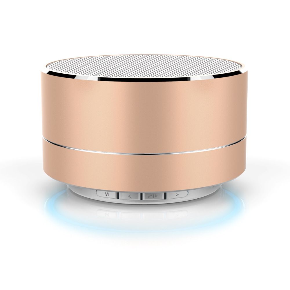 Azul Sunnyflowk Mini Altavoz inalámbrico Altavoz de ducha portátil a prueba de agua para teléfono Receptor de MP3 Manos libres Altavoz para coche Azul