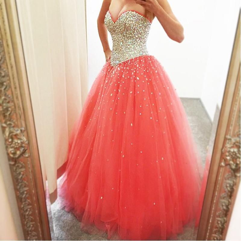 cheap coral dresses