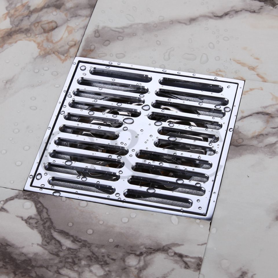 flushing floor drain