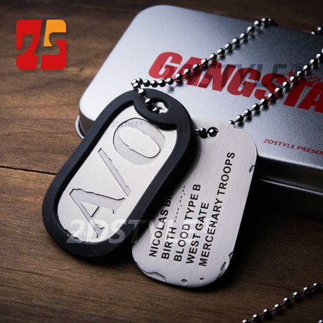 gangsta dog tags custom