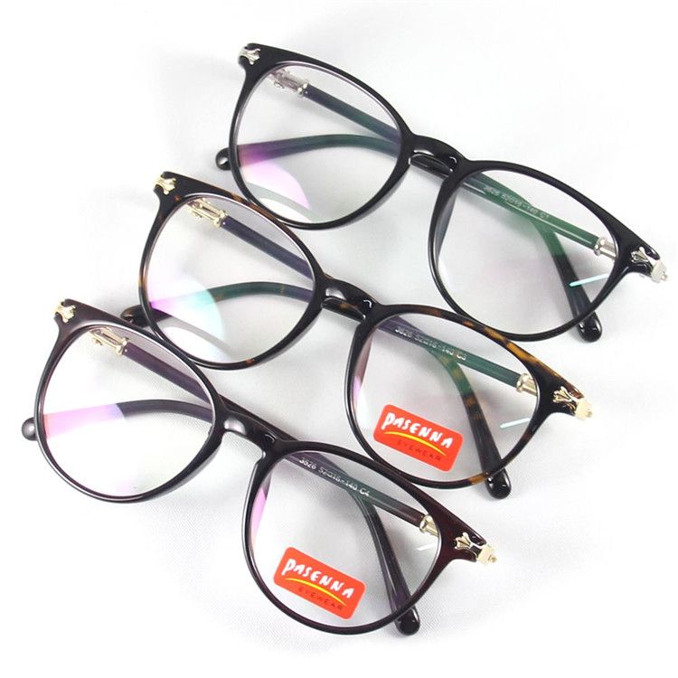 Women Adult Glasses Eyewear Rould Full Rim Frame Spectacles Reading Rx