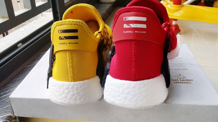 human race red and yellow