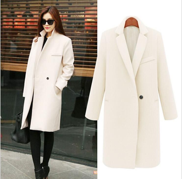 long white coat womens