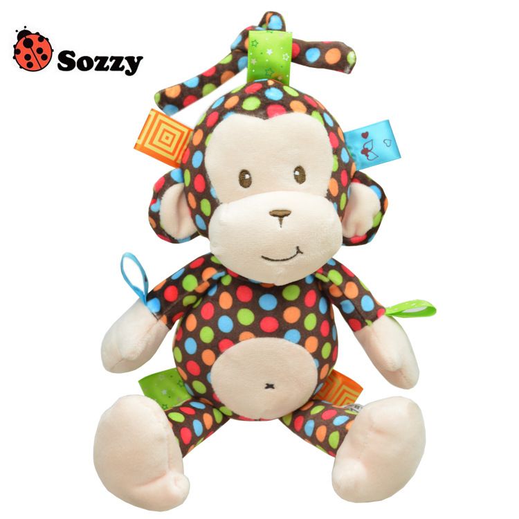 monkey rattle toy