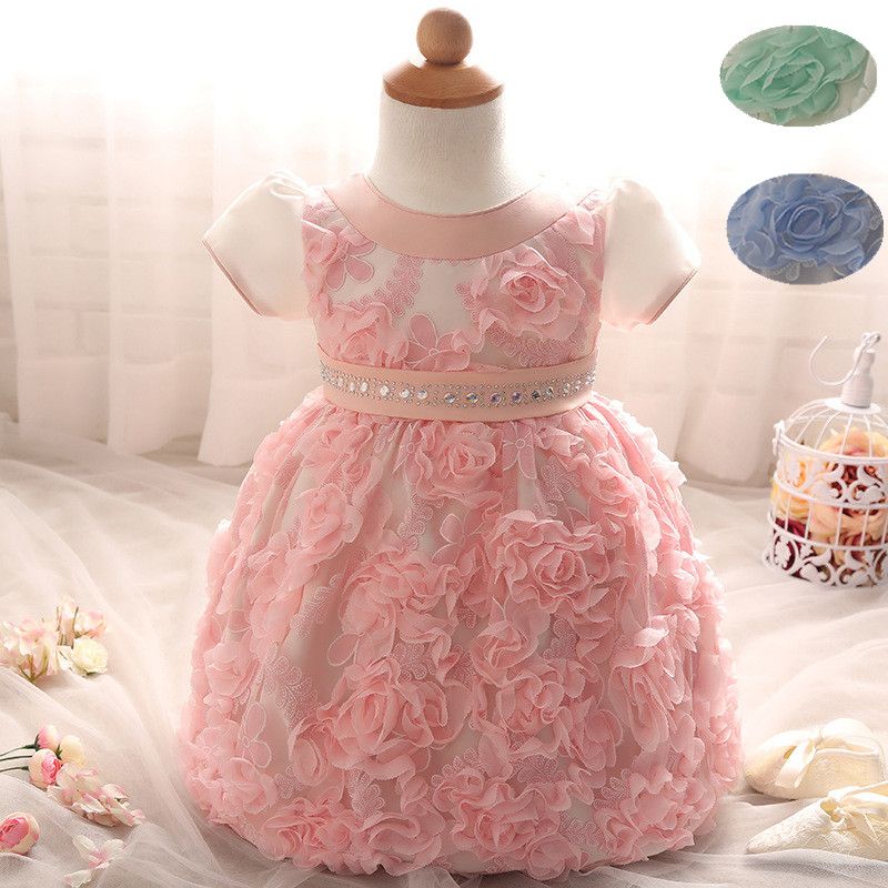 flower designs for baby frocks