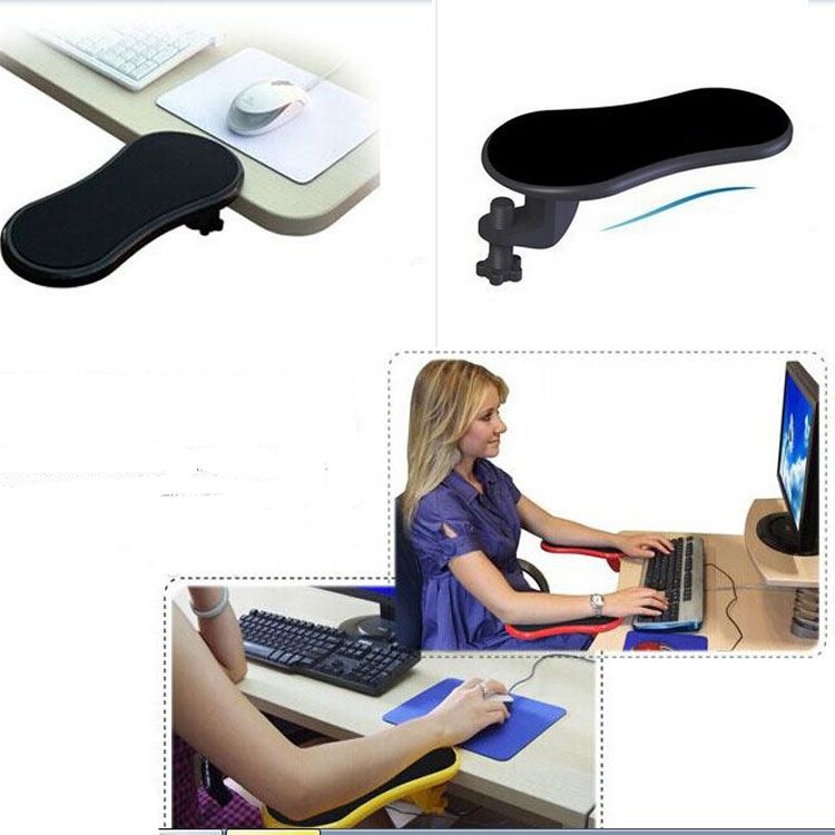 Computer Arm Rest Chair Desk Armrest Mouse Pad Support Computer