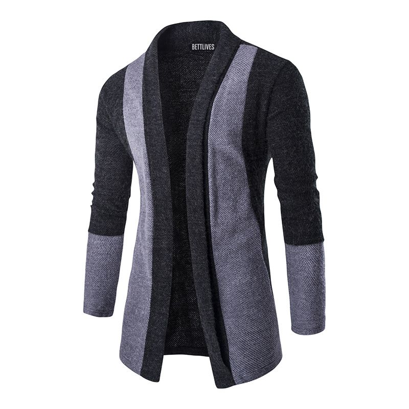 casaco cardigan masculino