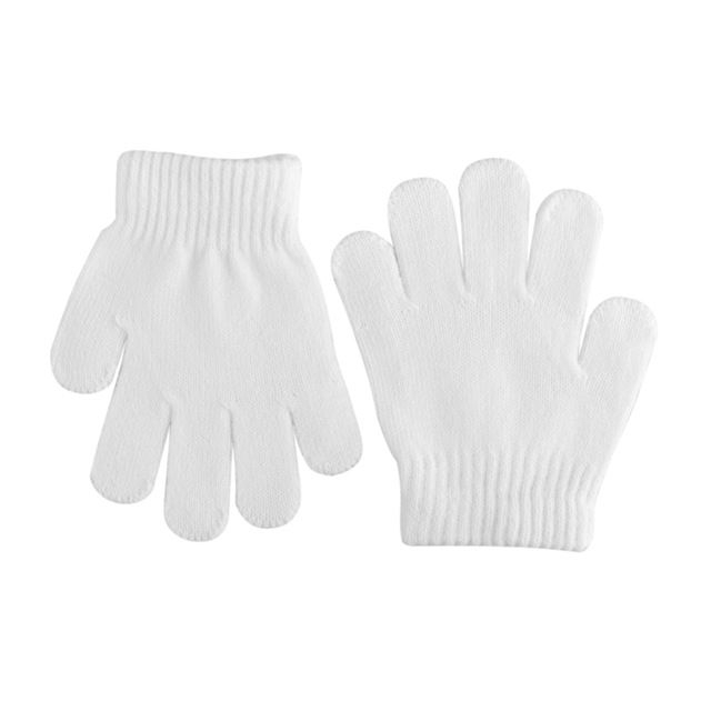 Winter Warm Knitted Baby Gloves For Boys And Girls Stretchable Full