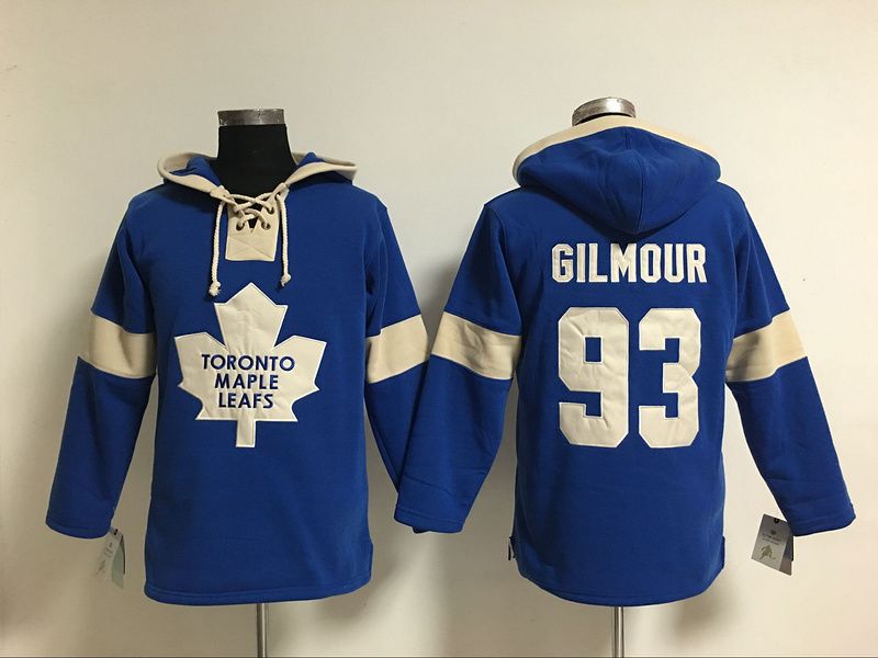  Men's Doug Gilmour Toronto Maple Leafs Lacer Pullover