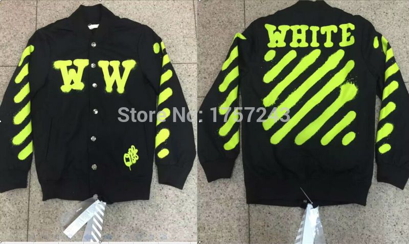 veste off white blanche