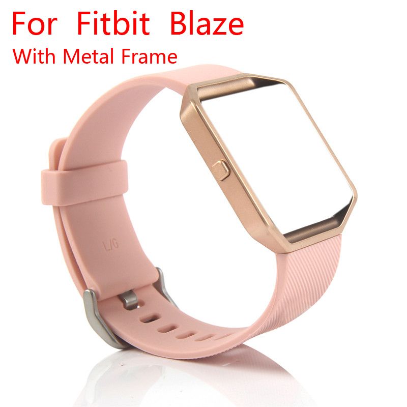 fitbit blaze rose gold