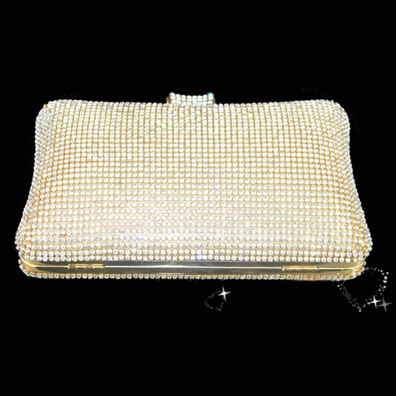 clutch bolsa swarovski