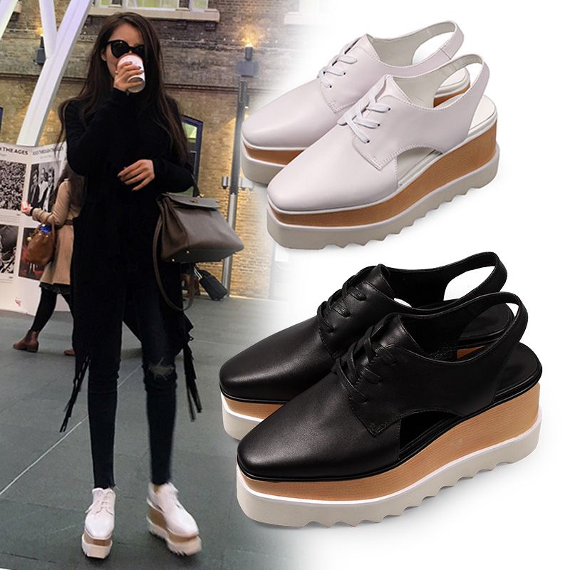 platform oxford womens shoes