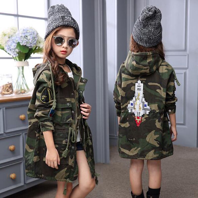 baby girl camo jacket