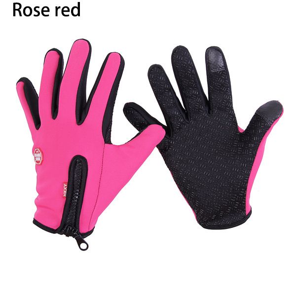 Guantes de Invierno BOOLLY Touch Screen Unisex Winter Sports Warm Gloves Aire Libre a Prueba de Viento Ciclismo Escalada Guantes de Deporte de la Pantalla táctil para Smartphone