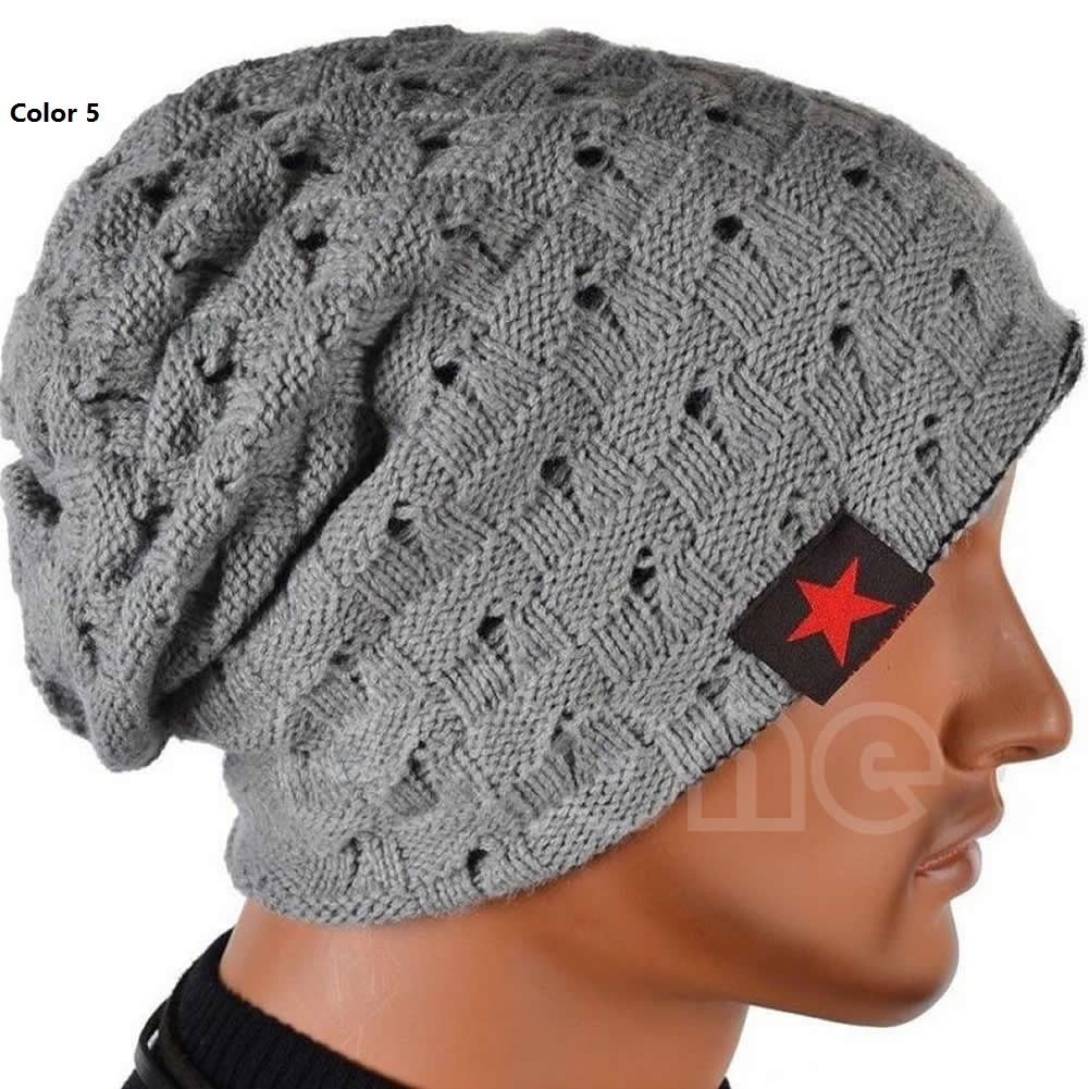 Unisex Fashion Cap Slouchy Beanie Both Sides Can Be Worn Hollow