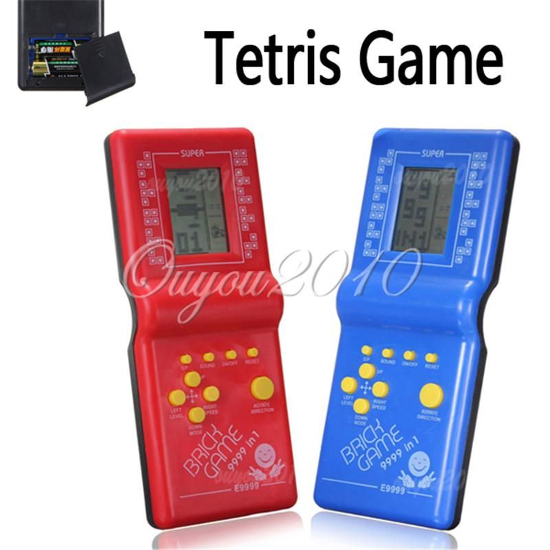 Classic Tetris Hand Held LCD Electronic Game Toys Fun Brick Game Riddle Kids New 