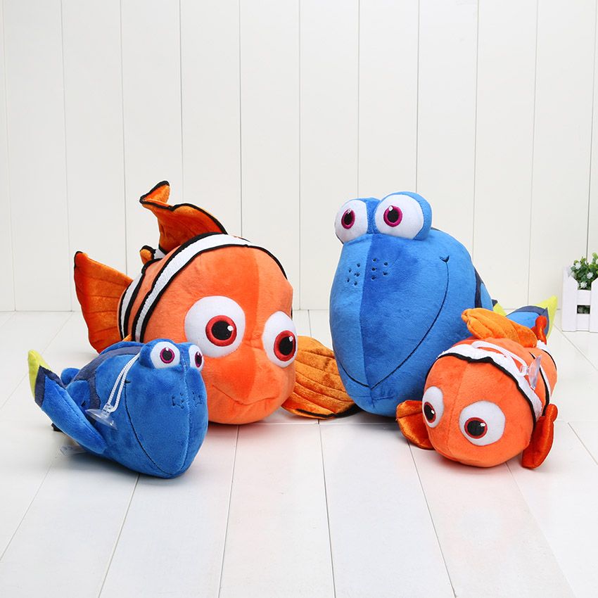 21cm - 40cm Finding Nemo plush toys Nemo and Dory fish Stuffed Animal Soft Plush Toy Doll for baby gift 21cm - 40cm Finding Nemo plush toys Nemo and Dory fish Stuffed Animal Soft Plush Toy Doll for baby gift