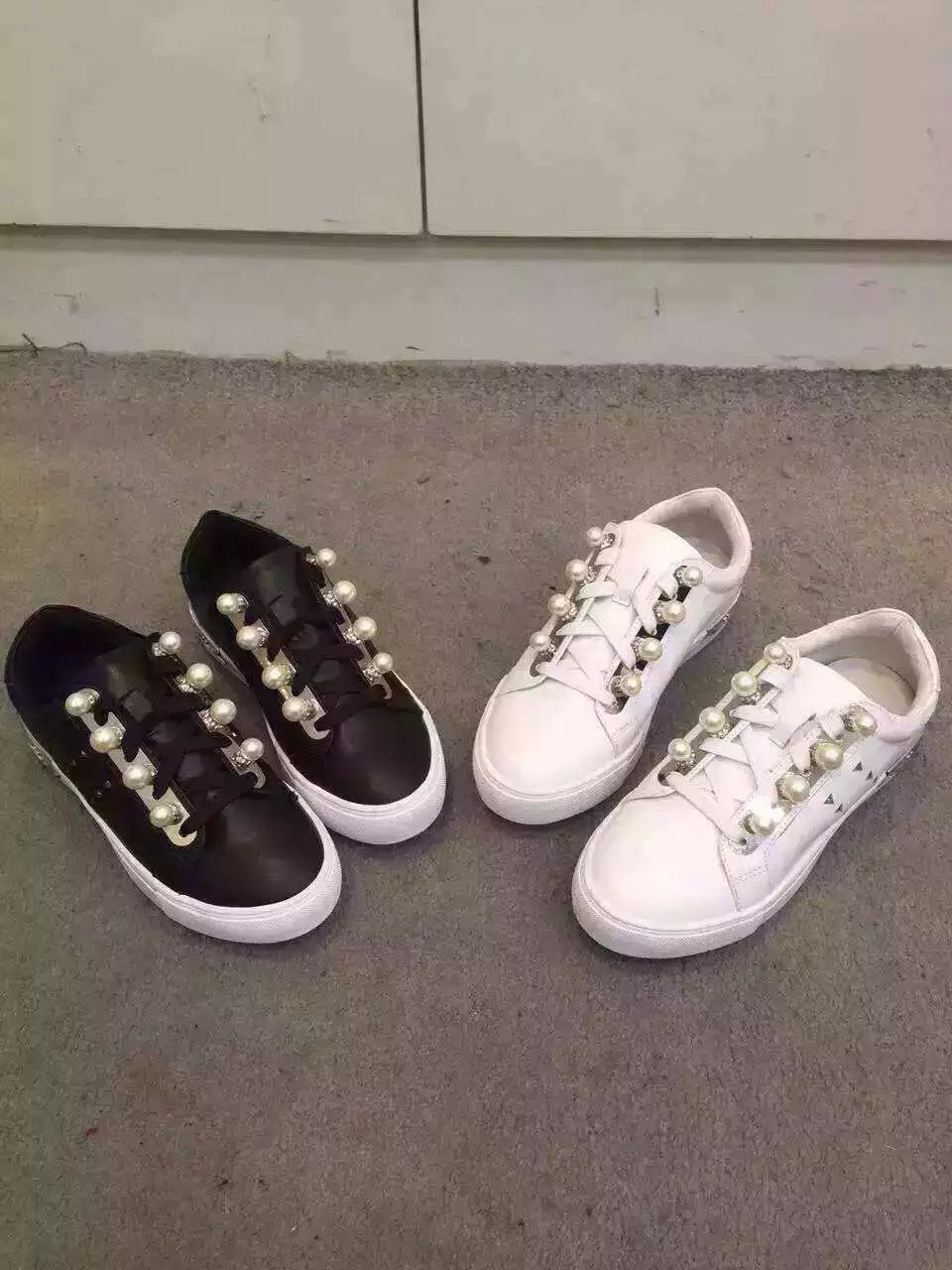 pearl sneakers