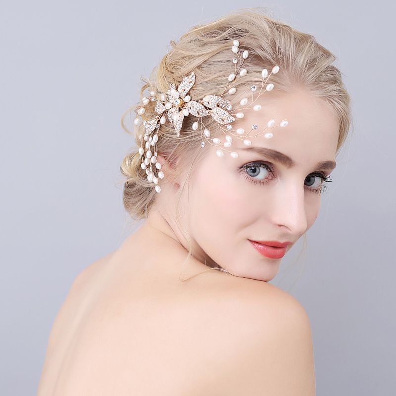 girls gold hair accessories