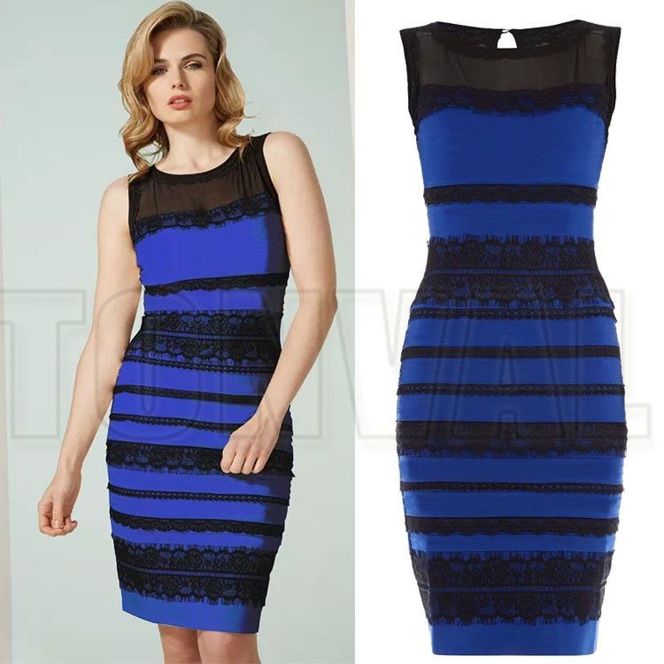 blue lace bodycon dress