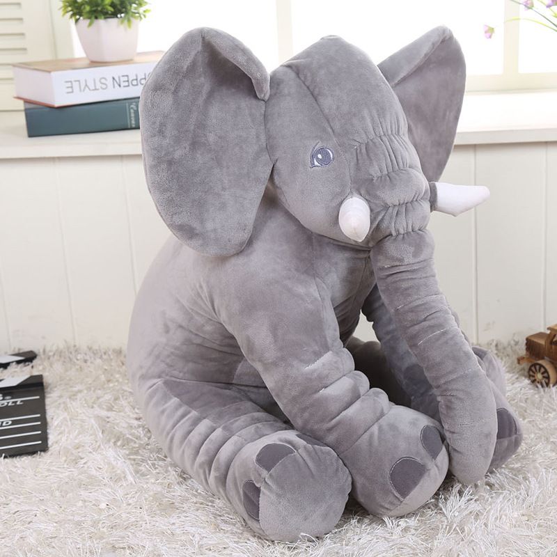 long nose elephant pillow for baby