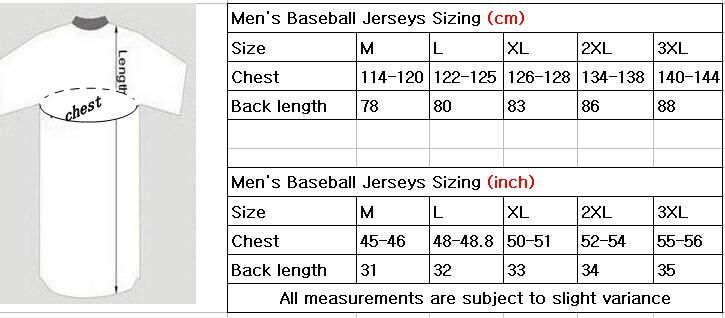 size 48 jersey in us