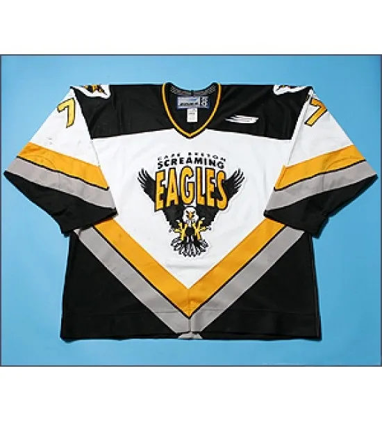 Cape Breton Screaming Eagles Alternate Uniform - Quebec Major Jr Hockey  League (QMJHL) - Chris Creamer's Sports Logos Page 