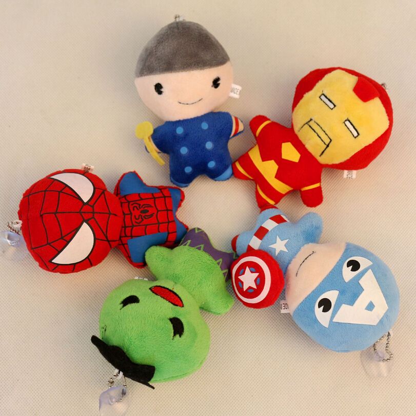 superhero plush toys