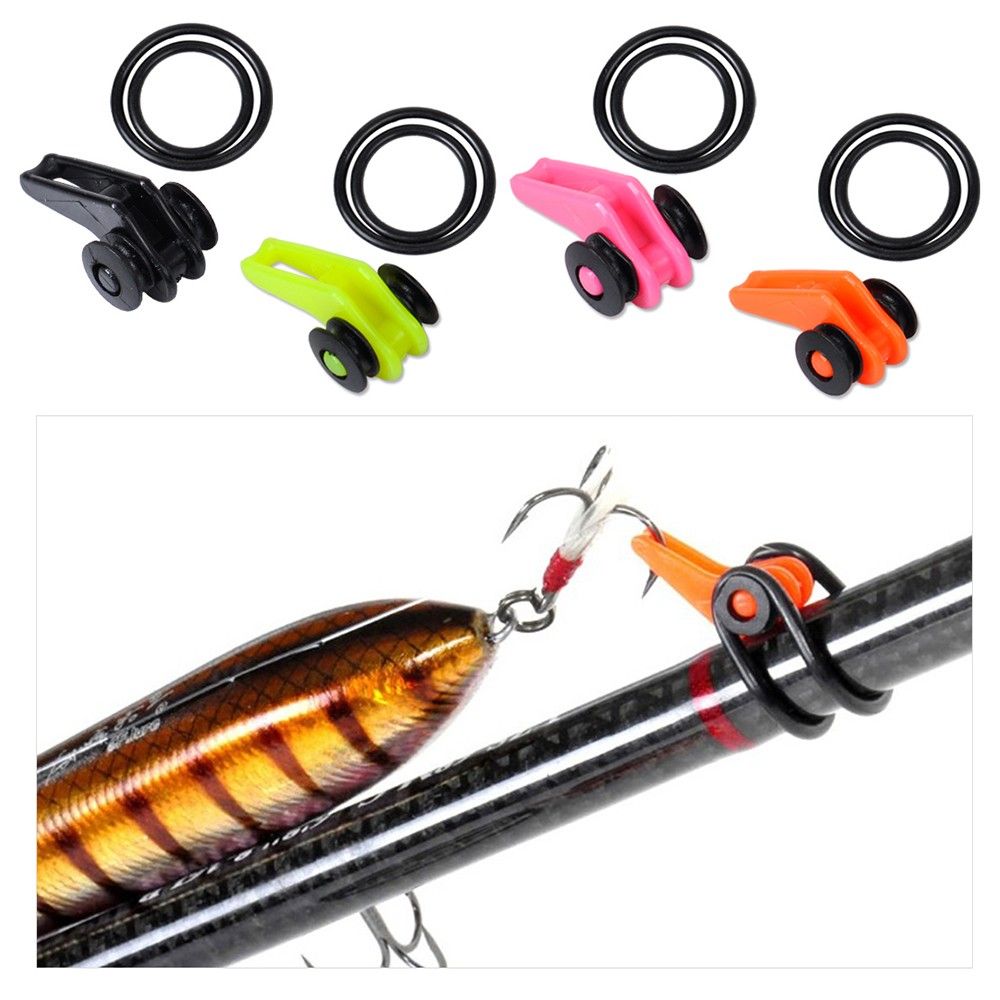 fishing pole hook holder