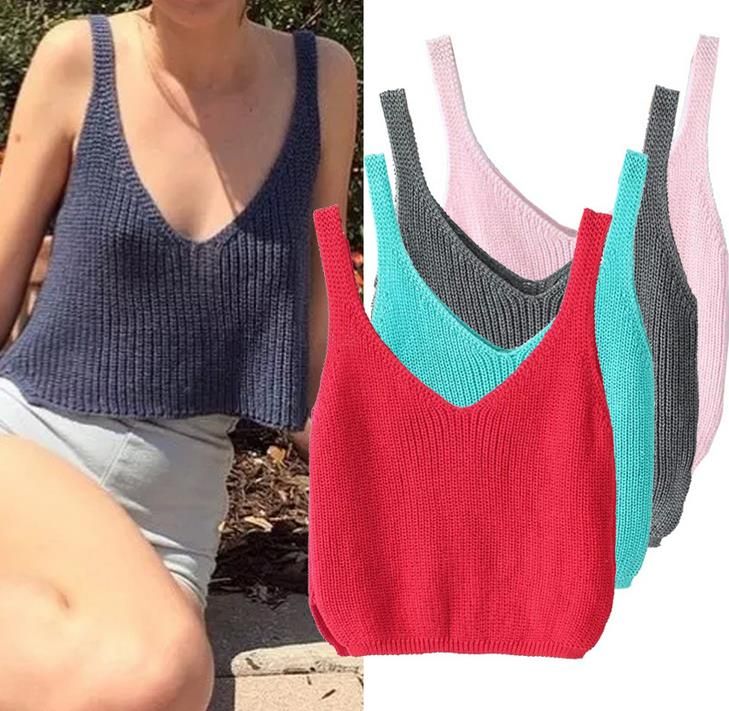 loose knit vest