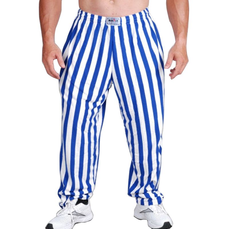 Compra Hombres Profesionales Pantalones Holgados Sportwear Culturismo  Suelta Entrenamiento Pantalón Informal Lycra Algodón Fitness Joggers Barato  | Entrega Rápida Y Calidad | Es.Dhgate
