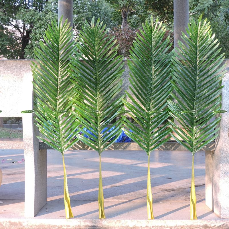 Best Quality Artificial Plant Large 104cm Latex Fabric Palm Leaf Tree