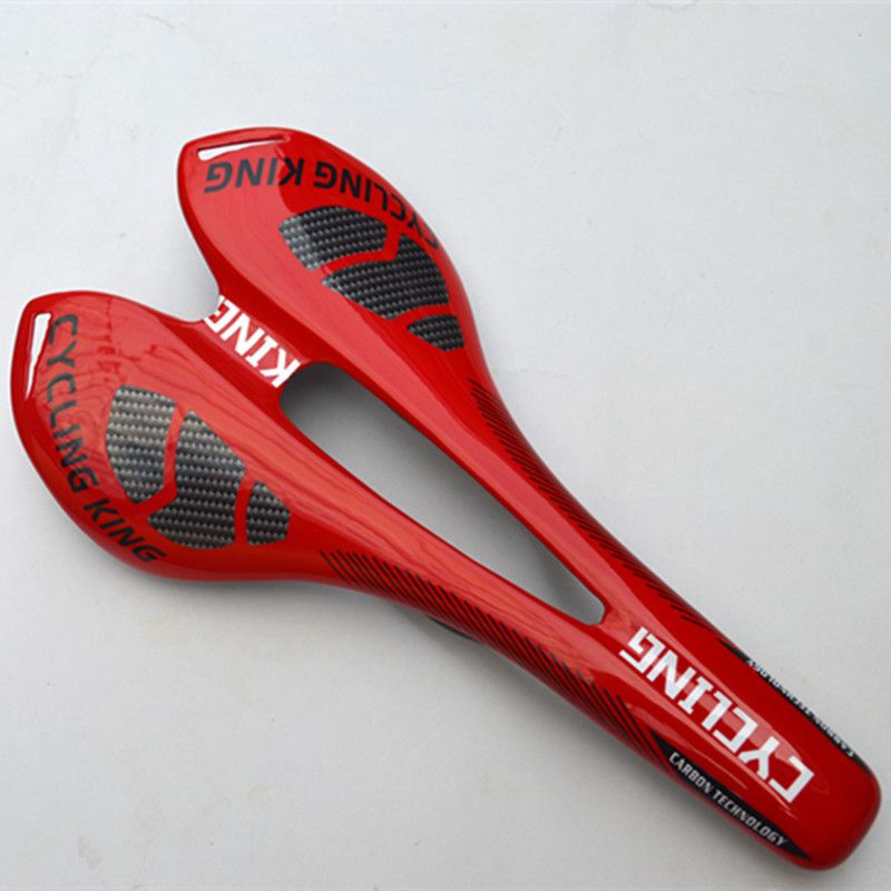 red bike seat