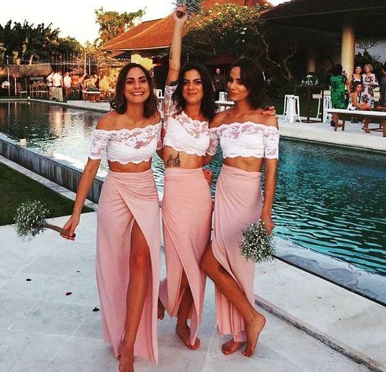 semi formal skirt and top