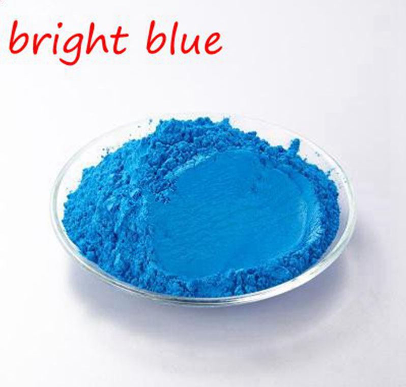 bright blue