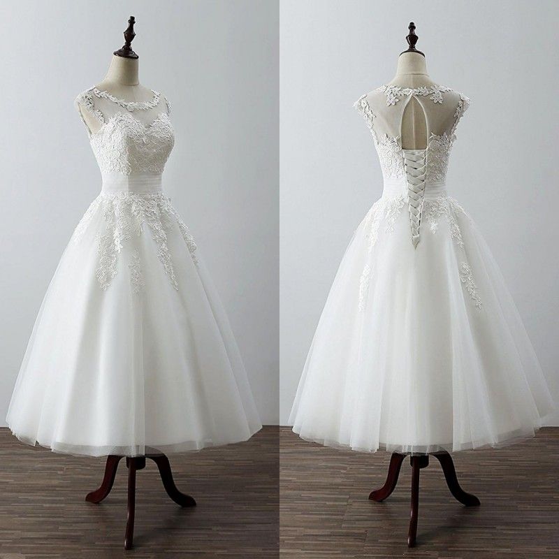 vintage tulle wedding dress