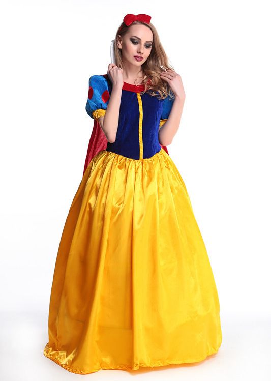 Compre New Hot KESHIWEI Mulheres Fantasia Princesa Branca De Neve Traje Cosplay Vestido De Festa De Carnaval Mulheres Adulto Branca De Neve Traje De Halloween De Dksmoke, $130,49 | Pt.Dhgate.Com
