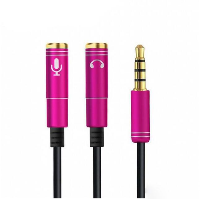 Auricolari filo stereo Zip, jack 3,5 mm con microfono e tasto alla risposta